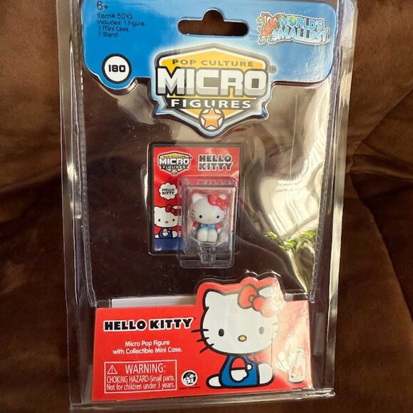 Super Impulse World’s Smallest Figures Hello Kitty Micro Figure 5 Stars No Batte - Picture 2 of 5